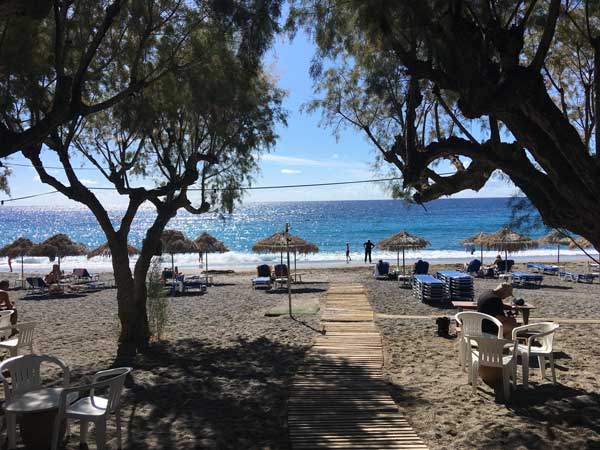 Badetag Sandstrand Kreta