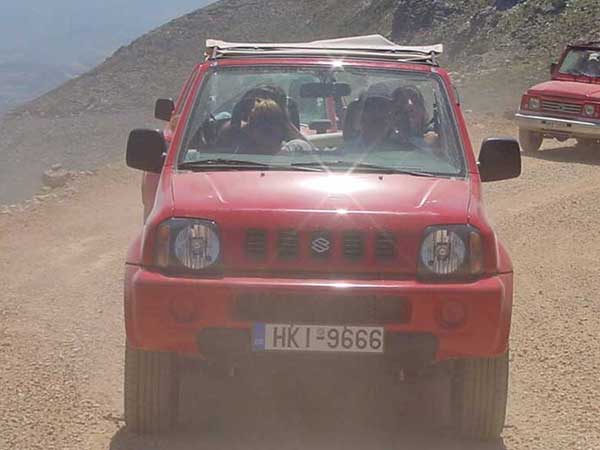 Jeep Safari auf Kreta
